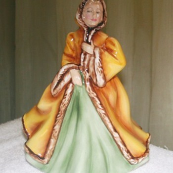Royal Doulton Rachel 2919 Lady Figurine - Art Pottery
