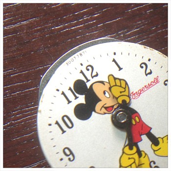 Ingersoll 50s Mickey Mouse Watch (Number on Dial)