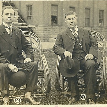 1909 Real Photo Post Card of "William P. Glyndon, pardoned after 31 years" - Photographs