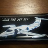 What is it? Glass clear-brown airplane ashtray