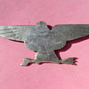 Korean War Trench Art - 1951 USS Princeton War Eagle Pin