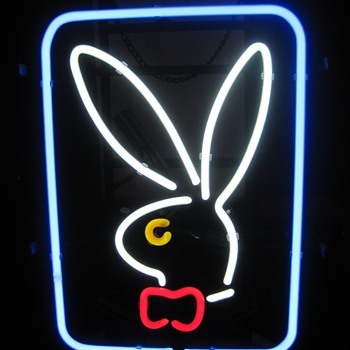 Neon Playboy Rabbit - Signs