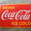 1947 Porcelain Coca Cola sign