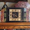 Four color marble REX Clock