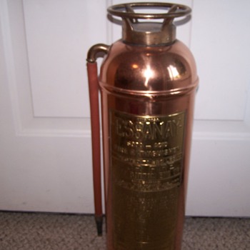 Essany Copper & Brass Fire Extinguisher - Firefighting