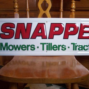 Snapper Lawn & Garden Sign - Signs