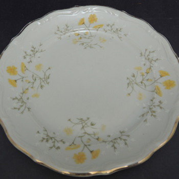 Springtime Plate: Walbrzych Made in Poland