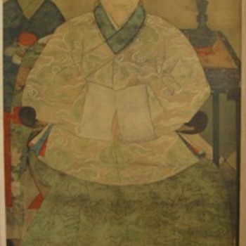 Chinese Family Portrait Ming Dynasty - Asian