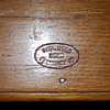 Oak box that undolds