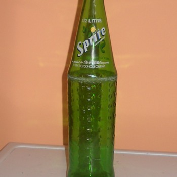 1/2 Litre (33.8140 fl oz) Haitian Sprite Bottle