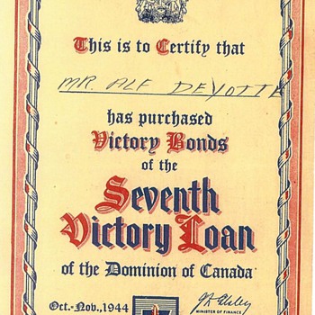 Victory Bonds