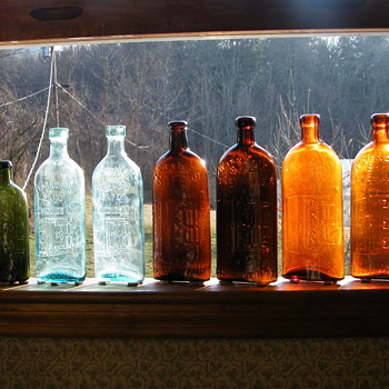 Warner's Safe Cure Bottle's Collection - Bottles