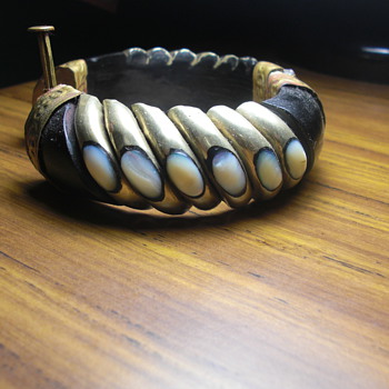 black horn bangle