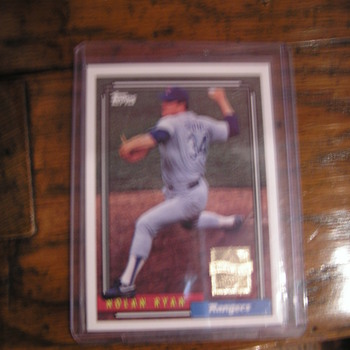 Topps 1992 Nolan Ryan