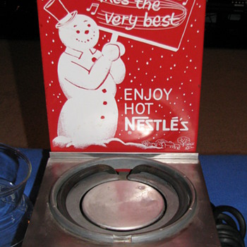 Vintage  Commercial Nestle's Hot Chocolate Warmer