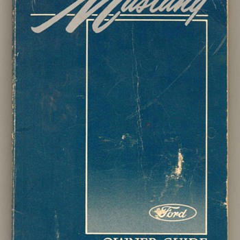 1988 Ford Mustang GT - Owners Manual