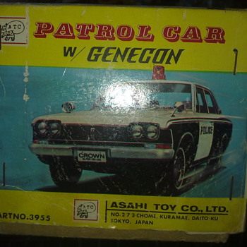 Patrol car w/genecon from ATC by Asahi Toy Com