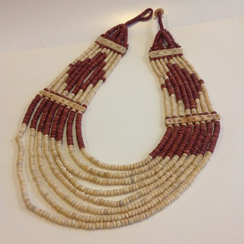 Multi Strand Vintage Navajo? Necklace - Costume Jewelry
