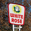 1960 Canadian WHITE ROSE SERVICE STATION sign