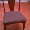 Danish Modern, Mid Century Modern set of 6 dining chairs (smaller, cool lines)