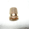 Ketcham & McDougall 10k gold thimble