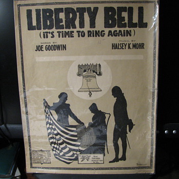 Liberty Bell (It's time to ring again) -- Sheet Music