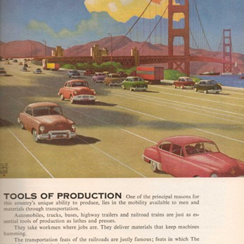 1951 - Budd Transportation Advertisement