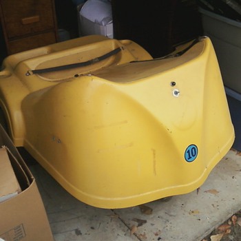 Rare early 1970's Electro-caddy golf cart