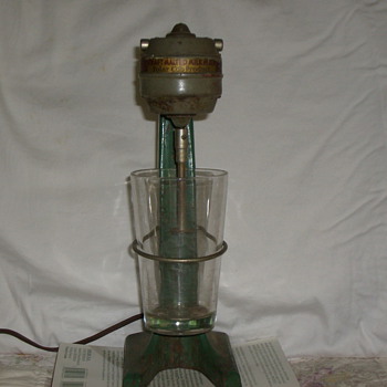 early Polar Club Malted Milk Mixer, also early Hamilton Beach Mixer - Kitchen