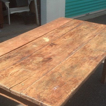 farm table bought in virginia