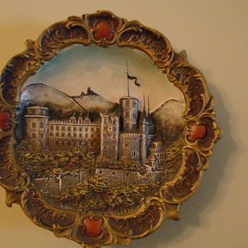 Antique Wall Plate/Hanging ~  - Art Pottery
