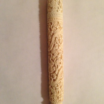 Antique ivory sewing kit? - Sewing