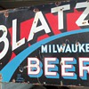 Blatz beer sign 2 sided