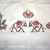 Very cute embroidered pillowcases i found in the trash