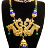 Vintage Donald Stannard Double Dragon Necklace
