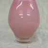 Pink vase _ art glass