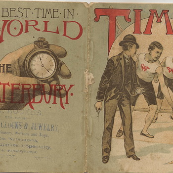 1887 Waterbury Watch Co., TIME!, Advertising Booklet Post #1 - Advertising