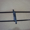 Highly visible barbed fence with blunt points designed to avoid damage to hides of cattle and horses.  