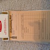 coca cola clipboard and order sheets
