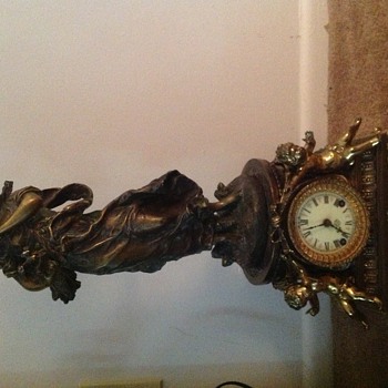 Ansonia, sybil and winter, circ 1904 - Clocks