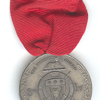 The Brule, Wisconsin Presidential Guard Medal - Military and Wartime