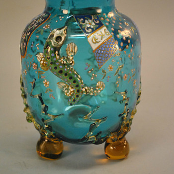 Two Moser Salamanders - Legitimate or Not? - Art Glass