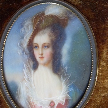18th CENTURY MINIATURE PORTRAIT