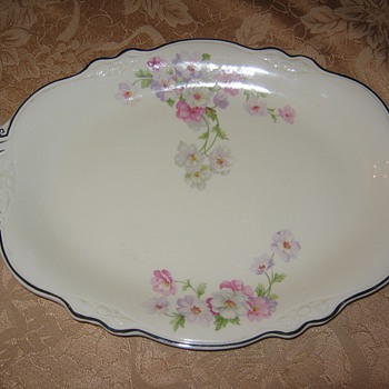 Homer Laughlin Virginia Rose Platter