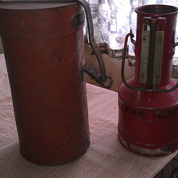 RARE!!! 1 gal. Gasoline pump testing measure!! Seraphin Mfg. Co. Phila,Pa.