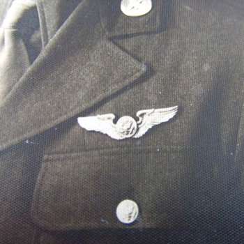 WW2 Army Air Corps Crew Member Wing photograph