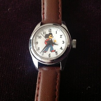 Vintage 60's Mickey Mouse Bradley? wristwatch. - Wristwatches