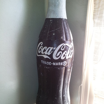 42" Styrofoam Display Bottle - Coca-Cola