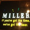 Rotating sign - Miller Beer - early 80s?