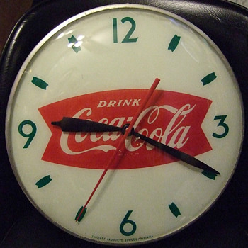 Swihart Fishtail 1950's clock